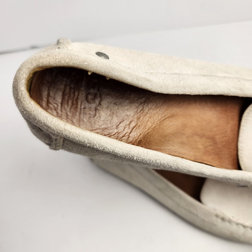 Ugg Women's Ivory Suede Casual Comfy Loafers Size 7 - Picture 5 of 8